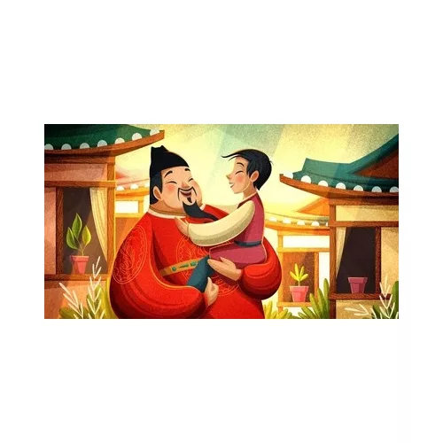 A kisfiú meg az üres virágcserép (Népmesekincstár diasorozat) - Diafilm