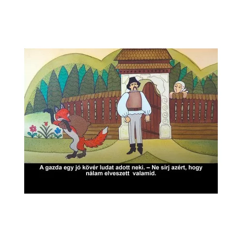 A szállást kérő róka - Diafilm