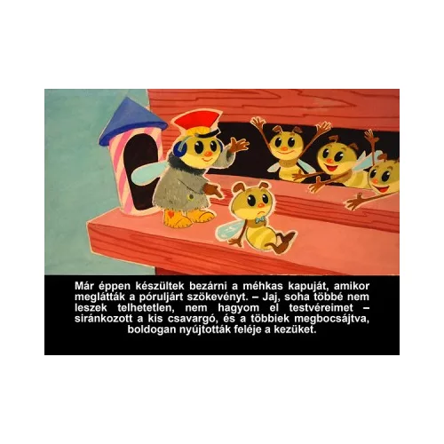 A telhetetlen méhecske - Diafilm