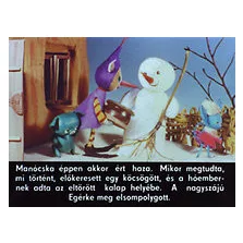 Mazsola és a hóember - Diafilm