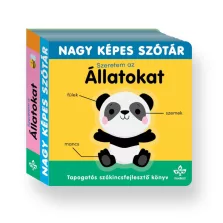   Szeretem az állatokat! – Tapogatós szókincsfejlesztő könyv