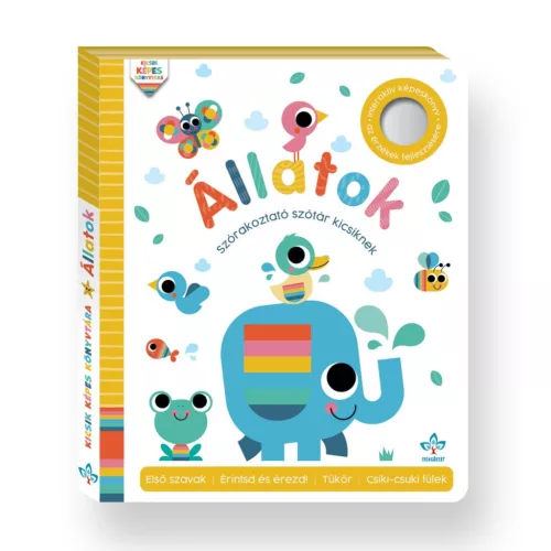 Állatok – Interaktív képeskönyv az érzékek fejlesztésére