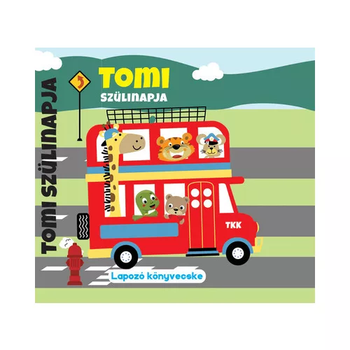 Tomi szülinapja - Lapozó könyvecske