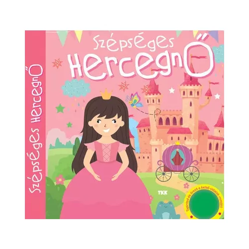 Szépséges hercegnő - Tapintsd és érezd a belső oldalak mintáit!