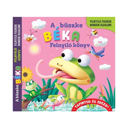 A büszke béka - felnyíló könyv