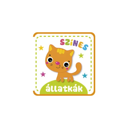 Színes állatkák - szivacskönyv