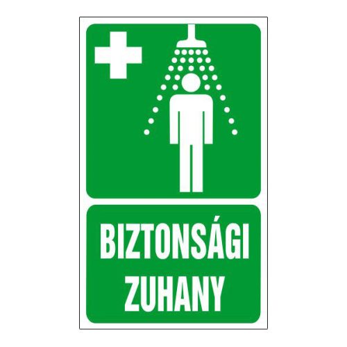 Biztonsági zuhany, 15x25cm / 1 mm Műanyaglemez