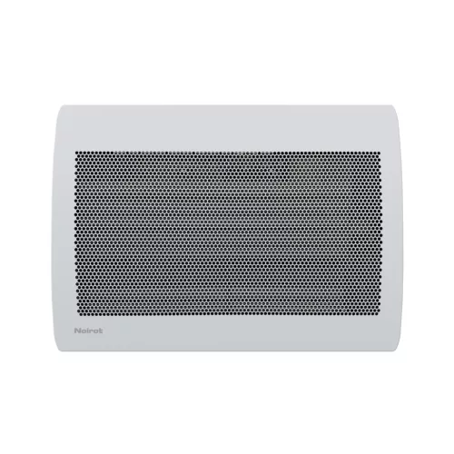 Noirot E184113 Radiance H 1000 BL elektromos hősugárzó panel, 1000 W, IP24 védettség, beépített termosztát LCD kijelzővel, fali kivitel