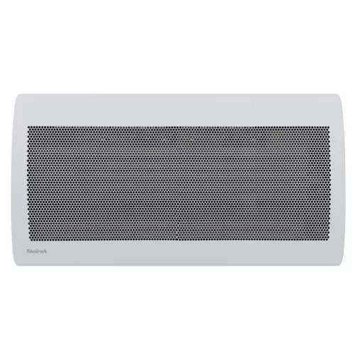 Noirot E184115 Radiance H 1500 BL elektromos hősugárzó panel, 1500 W, IP24 védettség, beépített termosztát LCD kijelzővel, fali kivitel