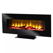   Home FKK 24 falra szerelhető vagy talpra állítható elektromos látványkandalló, 900W/1800W, heti program, távirányító, fekete