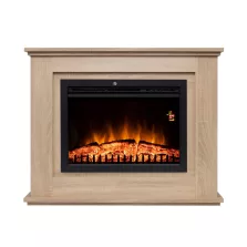   Home FKKF 03 + FKKI 03 KIT FKK Bologna beépíthető elektromos látványkandalló kerettel, sonoma