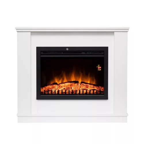 Home FKKF 01 + FKKI 03 KIT FKK Bora Bora beépíthető elektromos látványkandalló kerettel, fehér