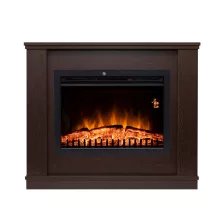   Home FKKF 02 + FKKI 03 KIT FKK Milano beépíthető elektromos látványkandalló kerettel, bükk