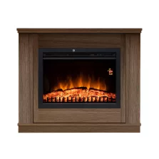   Home FKKF06 + FKKI 03 KIT FKK CALGARY beépíthető elektromos látványkandalló kerettel, admiral dió