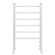   Home FTW22 Fűtött, elektromos ruhaszárító, 90 W, alumínium, szabadon álló kivitel, 50 °C állandó hőmérséklet, vízálló kapcsoló, IPX2