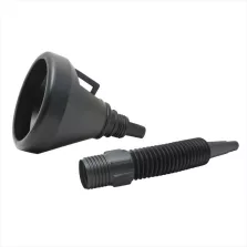 Üzemanyag tölcsér - fém szűrővel - 36 x Ø3,5/13,5 cm