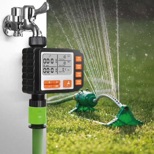 Időzíthető öntözésvezérlő - elemes