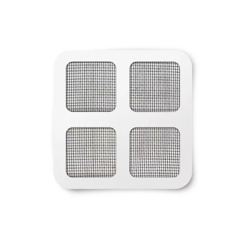Szúnyogháló javítófolt - 10 x 10 cm - fekete - 4 db / csomag
