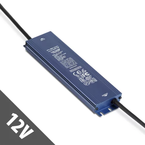 Hálózati stabilizált tápegység - 12V DC - 100W, 8,3A - IP67