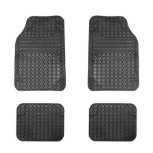   Univerzális autós gumiszőnyeg szett - 68 x 44 cm, 44 x 34 cm - PVC - fekete