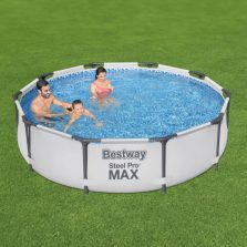   Merevfalú medence vízforgatós szűrővel - 305 x 76 cm - 4678L