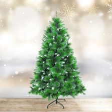   Műfenyő - 180 cm - ezüstfenyő dús ágakkal - PVC - havas