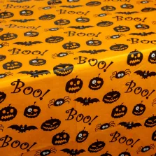   Halloween-i dekoráció - asztalterítő - flanel - 132 x 178 cm