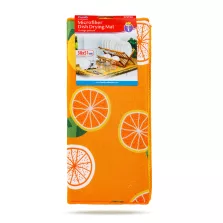   Mikroszálas edényszárító alátét - 38 x 51 cm - narancs mintás