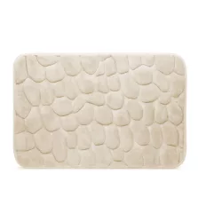 Fürdőszobai kilépőszőnyeg (törtfehér)