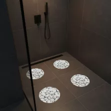   Öntapadós csúszásgátló - köves  - 19 cm - 4 db / csomag