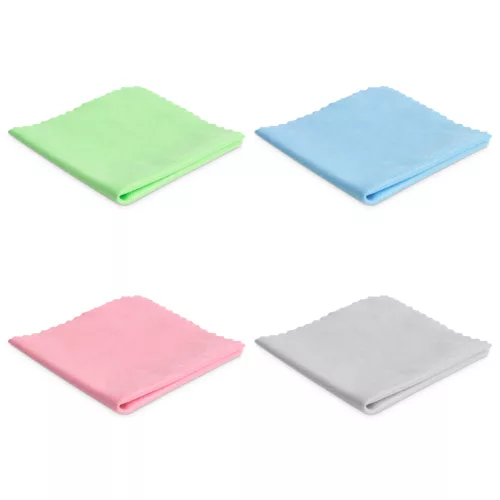 Szemüveg törlőkendő - 145 x 145 mm - 4 szín