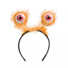 Halloween-i hajráf - szem - narancssárga