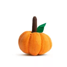   Halloween-i tök dekoráció - narancssárga - 10 x 10 x 13 cm