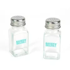   Baker's Secret só- és borsszóró szett - üveg - 9,2 cm - 2 db / szett
