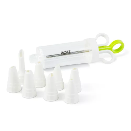 Baker's Secret süteménydíszítő szett - műanyag - 22 x 18 x 6,6 cm