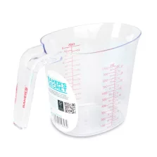   Baker's Secret mérőpohár - 1000 ml - műanyag - átlátszó