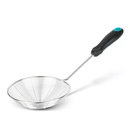 Baker's Secret konyhai szűrő - rozsdamentes acél - 14 x 38 cm