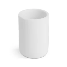 Fürdőszobai pohár - matt fehér