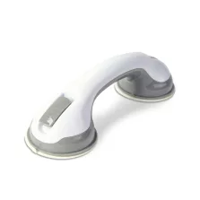   Fürdőszobai kapaszkodó - tapadókorongos - műanyag - fehér - 30 cm