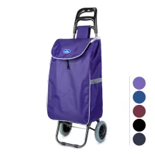   Kerekes húzható bevásárlótáska - 5 szín - 100 x 36 x 25 cm - poliészter - max 30 kg