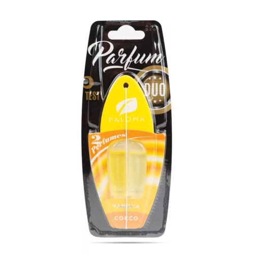 Illatosító - Paloma Duo Parfüm - Vanilla and Cocco - 2 x 3 ml