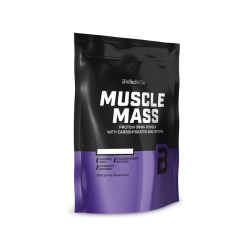Muscle Mass 1000g vanília - BioTech USA