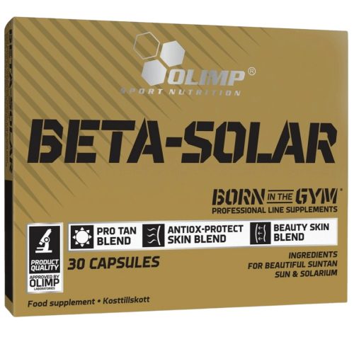Beta-Solar Sport Edition napozóvitamin - 30 kapszula - Olimp Sport