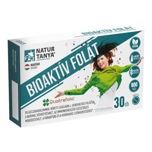 Bioaktív folát - 30 tabletta - Natur Tanya