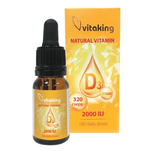 D3-Vitamin 2000NE cseppek 10ml - Vitaking