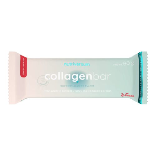 Collagen Bar 60 g - kókusz mandula - Nutriversum