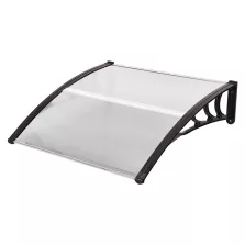   Timeless Tools Műanyag előtető több méretben és színben-120x90 cm-fekete