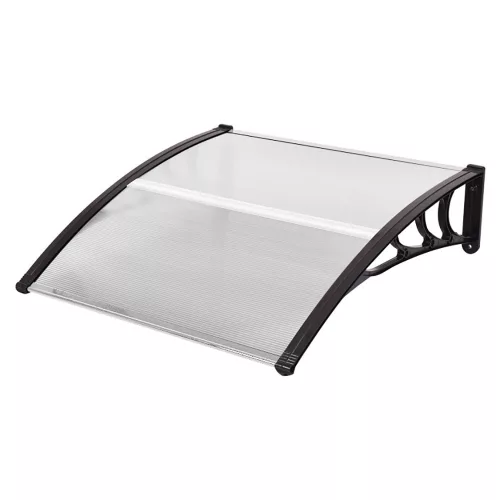 Timeless Tools Műanyag előtető több méretben és színben-120x90 cm-fekete