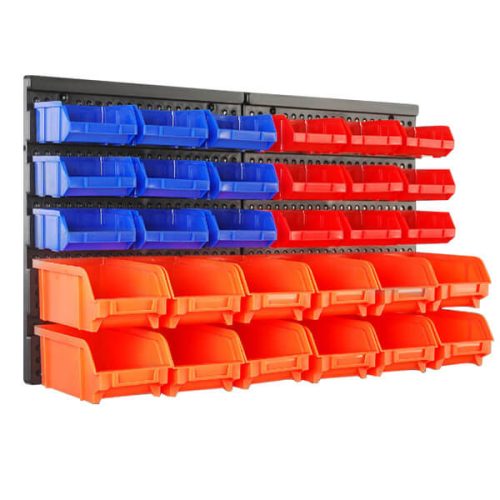 Timeless Tools Fali csavar és szerszám rendező 2 típusba-30 db-os