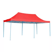   Timeless Tools Összecsukható kerti pavilon több típusban-3x6 méteres-piros-pavilon+hordtáska